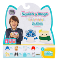Squishalongs - 8 Pack (Style 4) W3, showing reverse