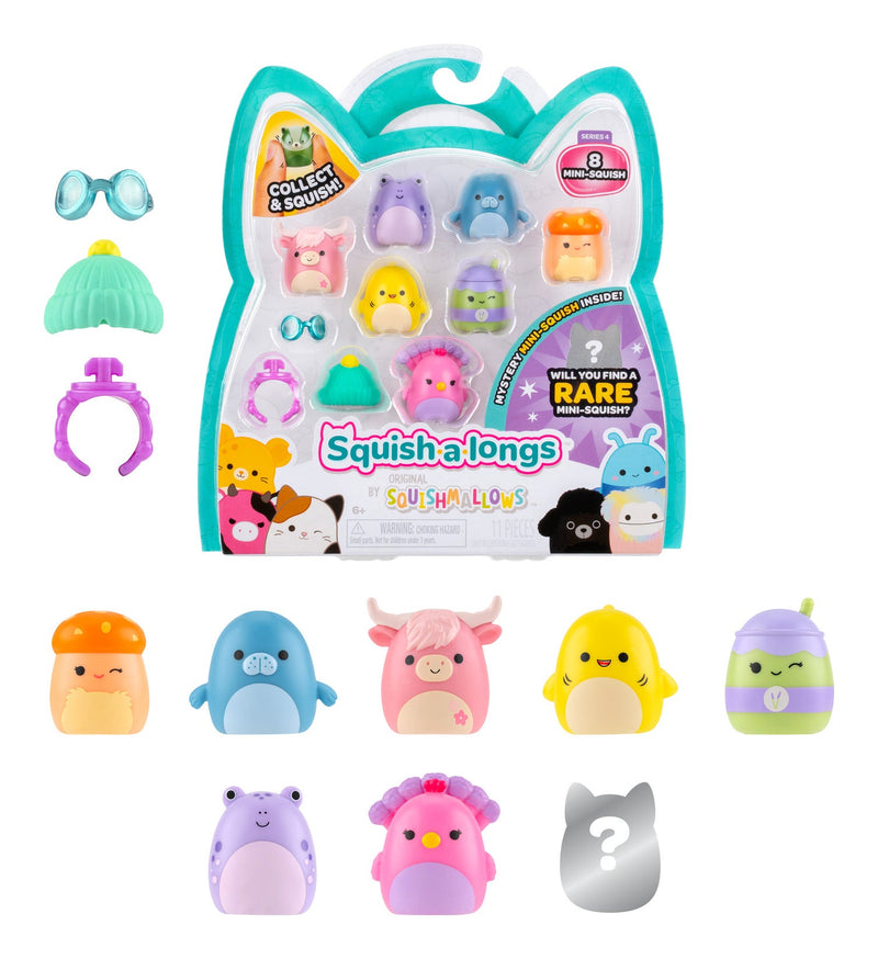 Squishalongs - 8 Pack (Style 2) W4