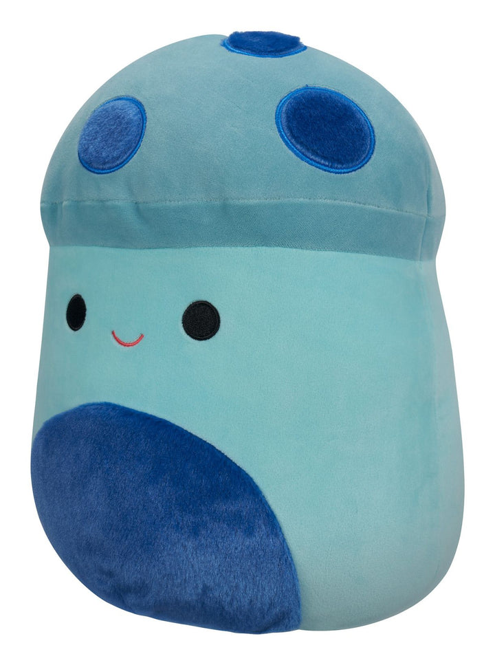 Squishmallows 12" Ankur-Teal Mushroom with Blue Fuzzy