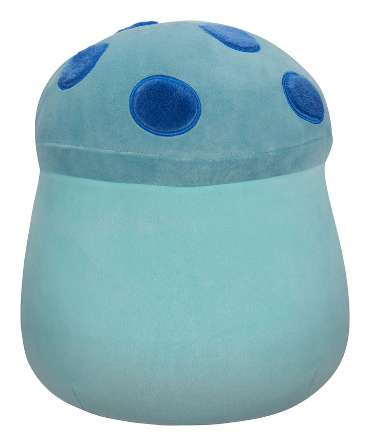 Squishmallows 12" Ankur-Teal Mushroom with Blue Fuzzy