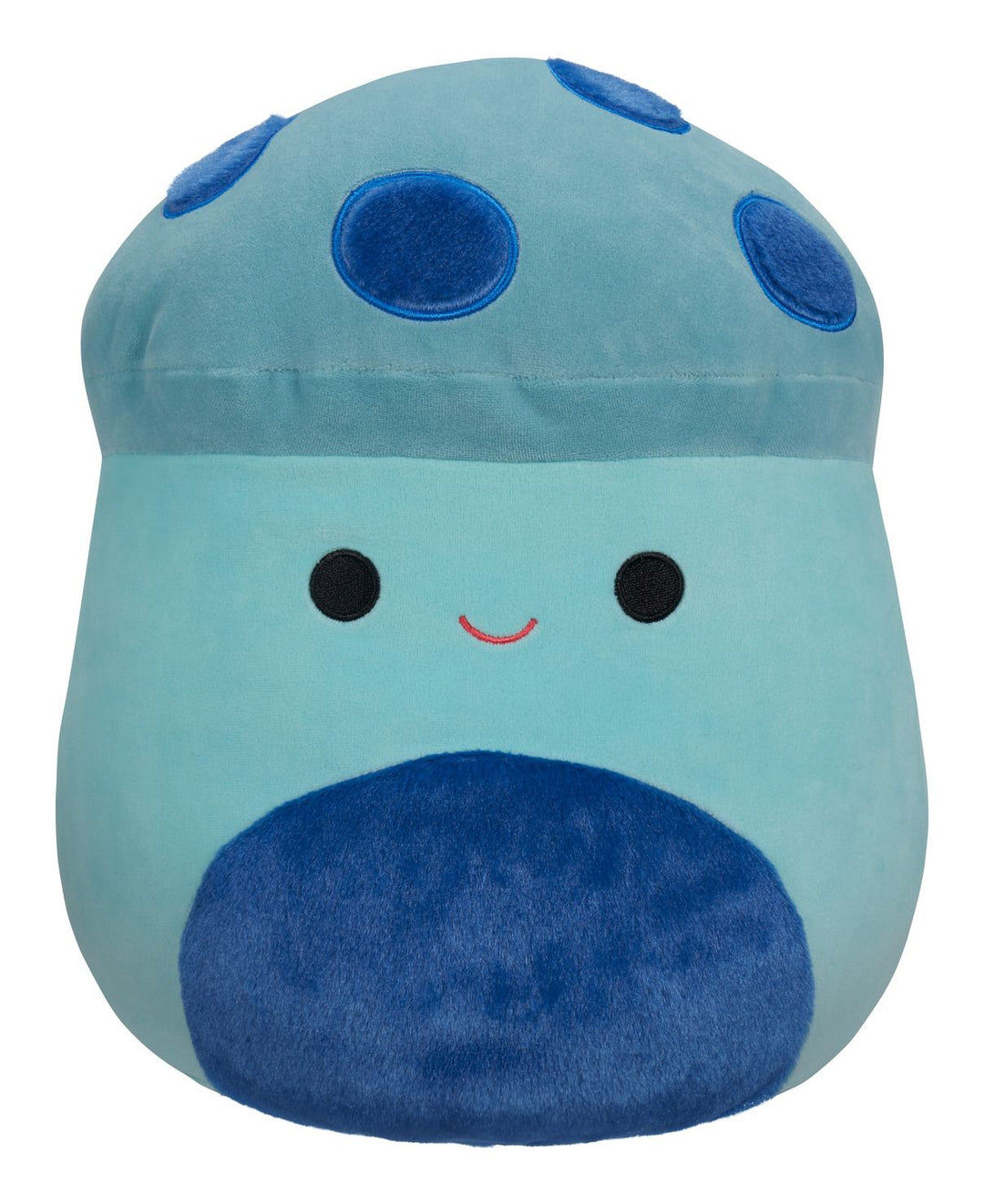 Squishmallows 12" Ankur-Teal Mushroom with Blue Fuzzy Plush