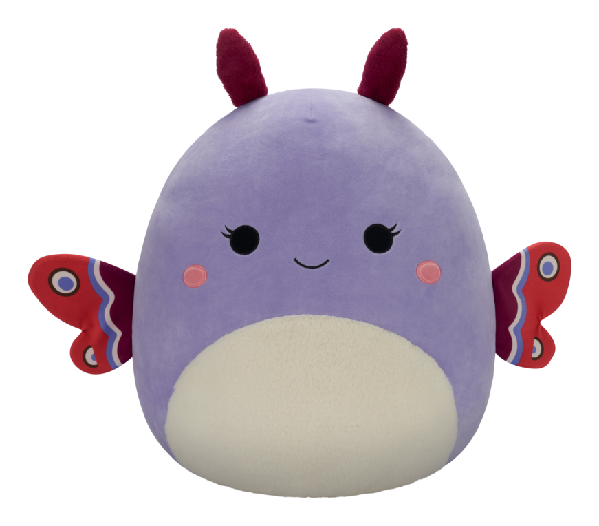 Squishmallows 20" Sandrine the Lavender Moth Plush