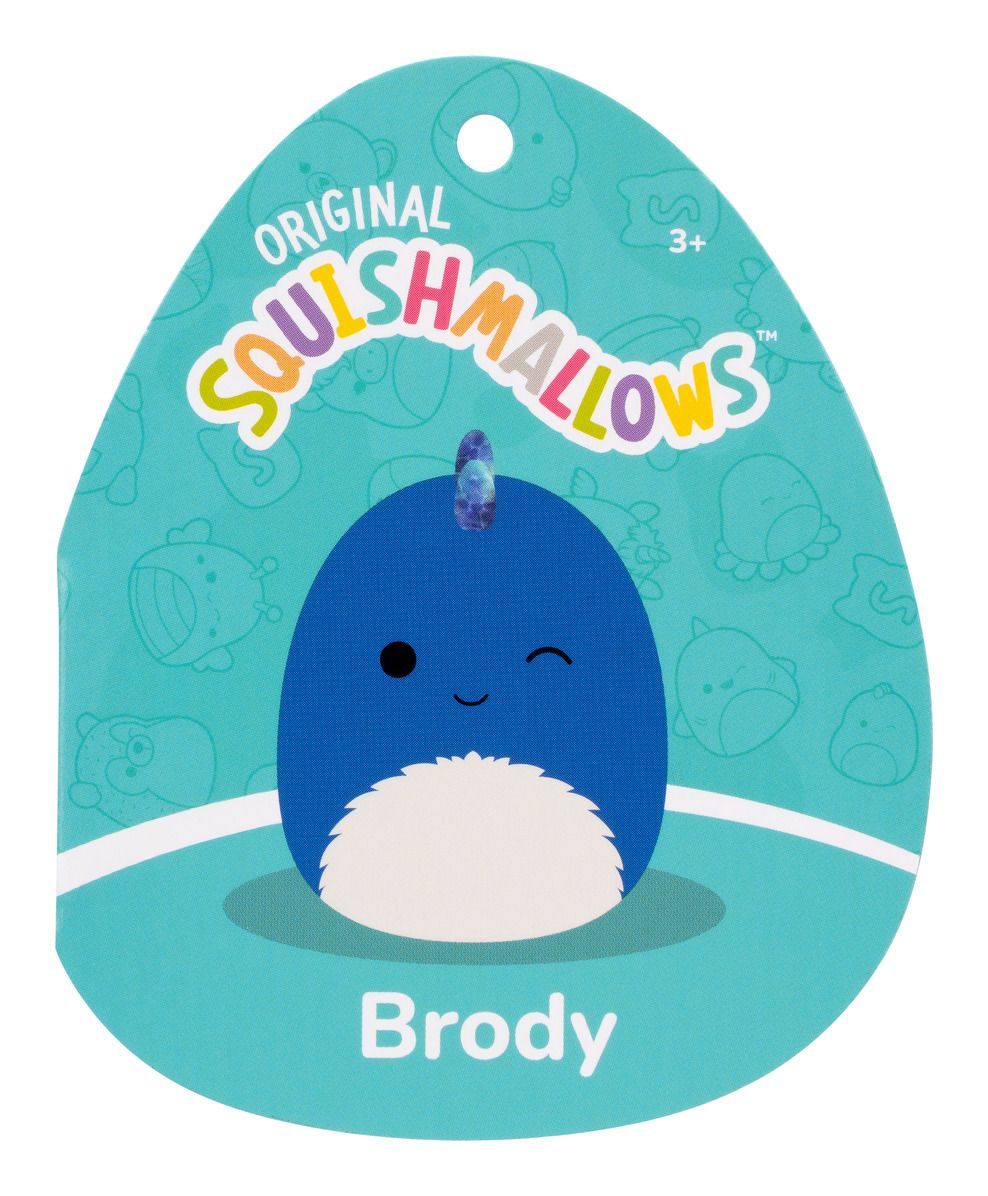 Squishmallows 16" Brody the Winking Blue Dino