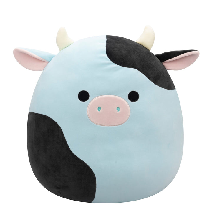 Squishmallows 20" Cillian the Blue & Black Cow