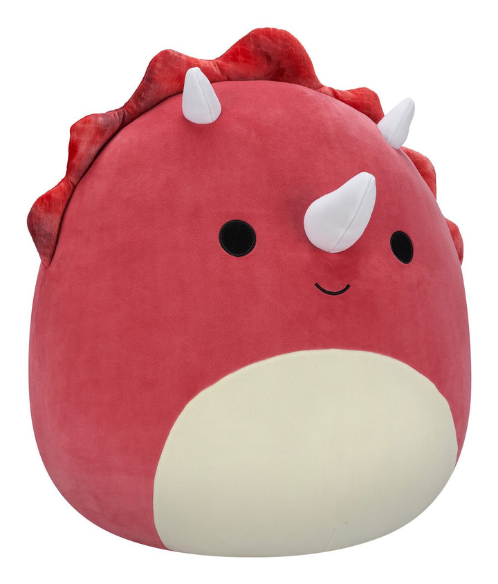 Squishmallows 20" Tristan the Red Triceratops