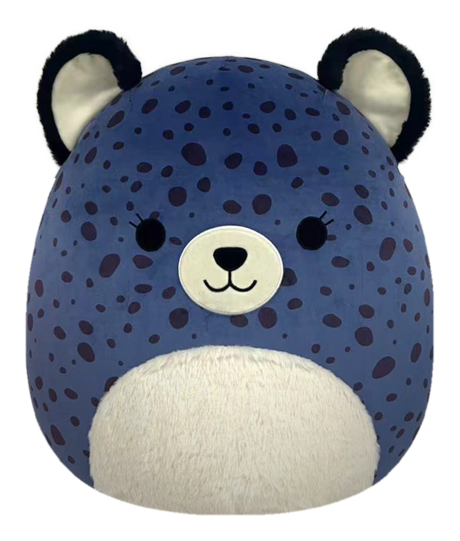 Squishmallows 20" Spotts Navy Blue Cheetah