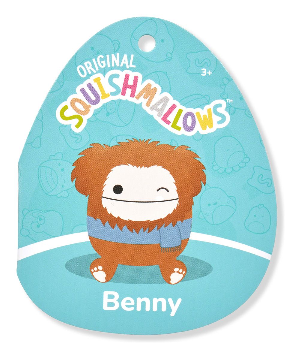 Squishmallows 12" Benny the Winking Bigfoot