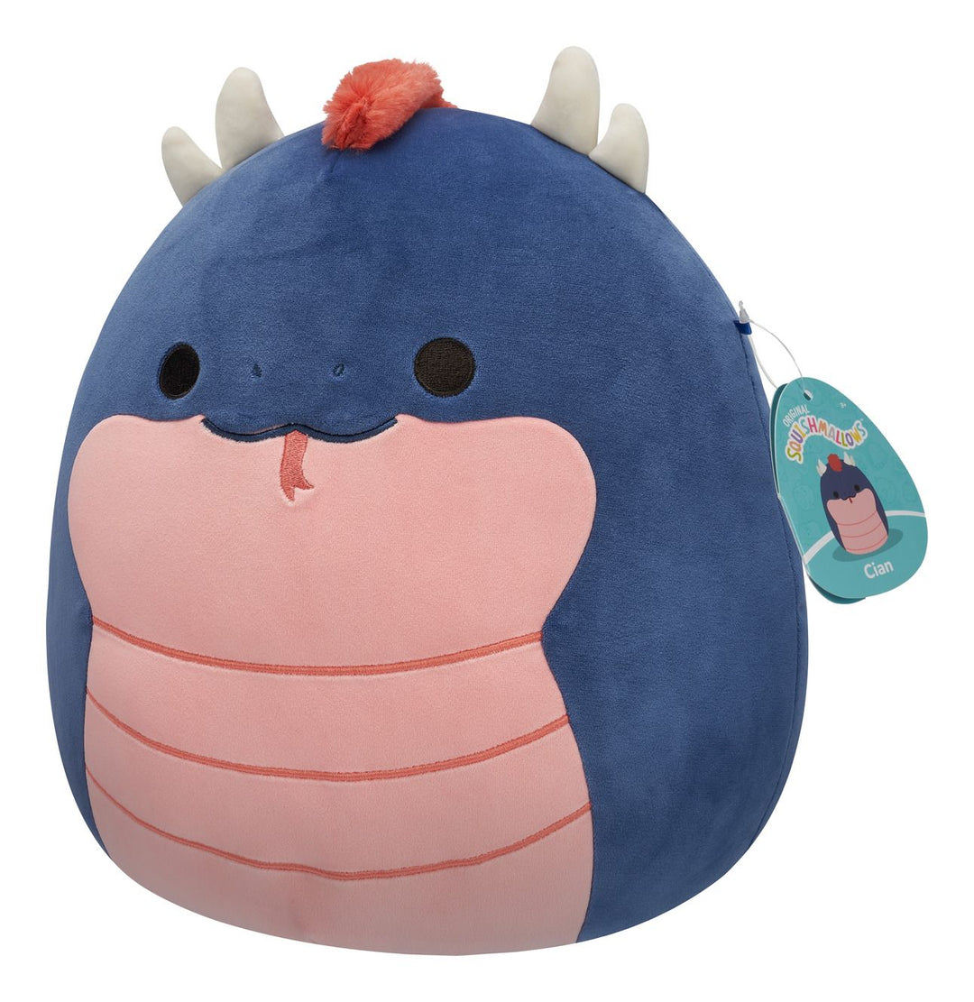 Squishmallows 12" Cian the Navy Basilisk