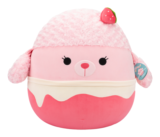 Squishmallows - 20in Chloe the Strawberry Poodle collectible from Abgee