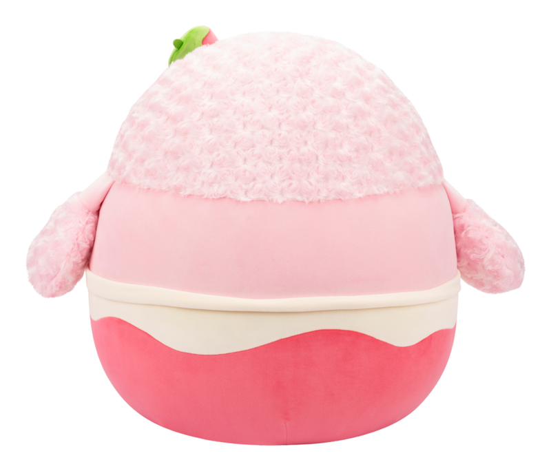 Squishmallows - 20in Chloe the Strawberry Poodle, close-up detail