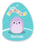 Squishmallows - 12in Dorinda the Lavender Pangolin, close-up detail