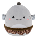 Squishmallows - 12in Booga the Grey Ogre, side angle