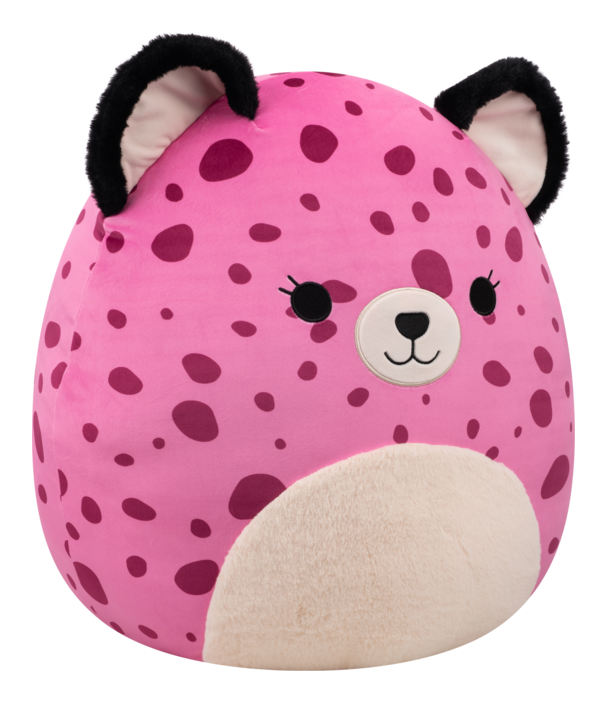 Squishmallows - 20in Jalisca the Pink Cheetah, size reference