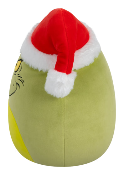 Squishmallows 8" Grinch in Santa Hat Plush