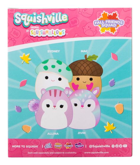 Squishville 2" Fall Friends Squad 4-Pack