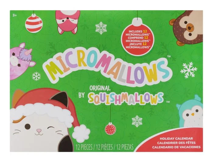 Squishmallows MicroMallow 12 Day Advent Calendar