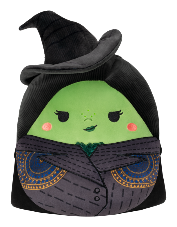 Squishmallows - 8 Wicked Hero Elphaba, rear view