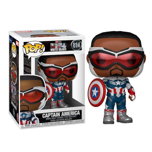 Funko POP! Captain America (Sam Wilson) The Falcon and the Winter Soldier Vinyl Figure