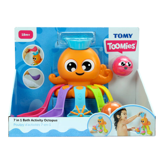 Toomies Bath Activity Octopus 7 in 1 Bath Toy