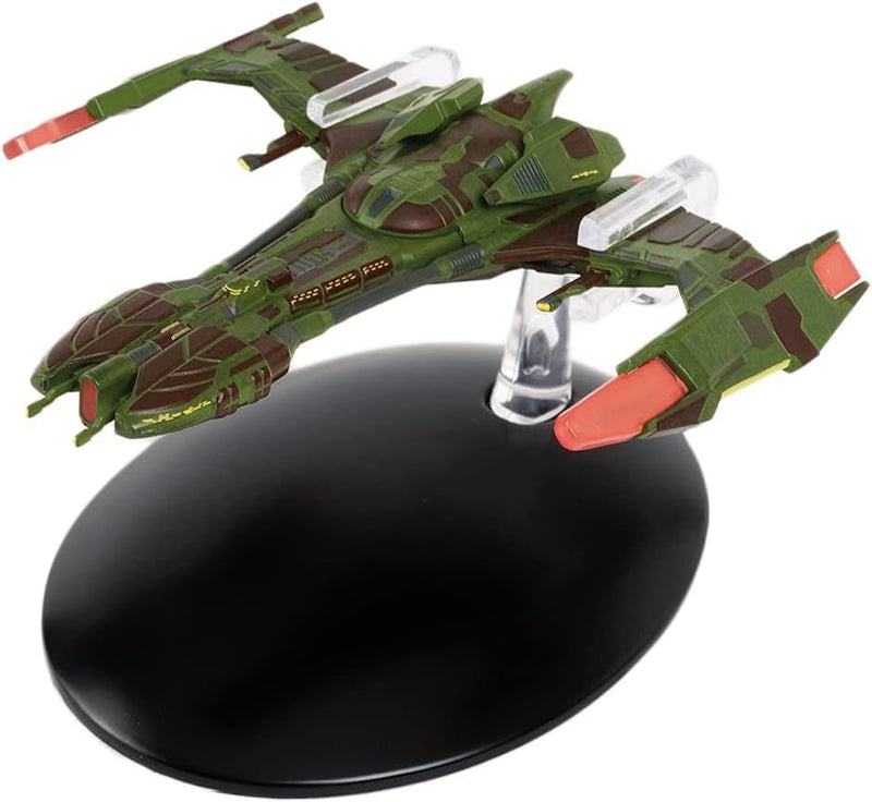 I.K.S. Mat'ha-class Klingon Raptor Diecast Model Ship STO (Eaglemoss / Star Trek), alternate view