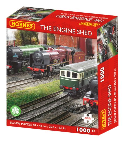 Hornby The Engine Shed 1000 Piece Jigsaw Puzzle