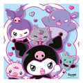 Hello Kitty Kuromi 3x 49 Piece Jigsaw Puzzles