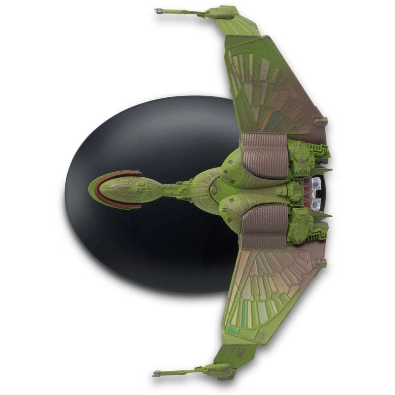 Klingon Bird-of-Prey (Landed Position) Die Cast Ship (Eaglemoss / Star Trek), rear view