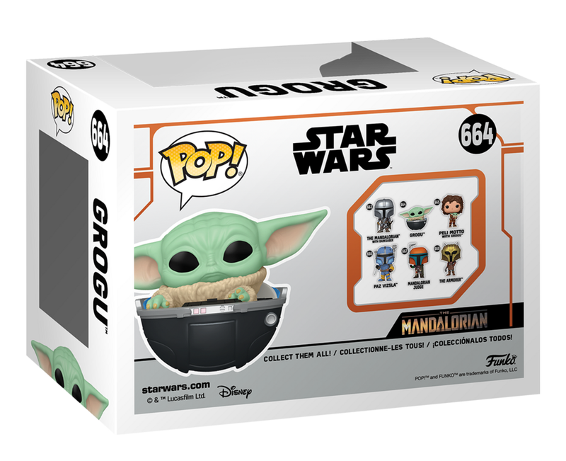 Pop! Vinyl - The Mandalorian - Grogu with Pram - Image