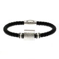 Newcastle United FC Colour Ring Leather Bracelet, alternate view