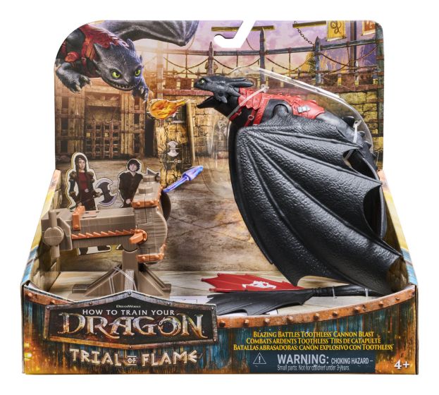 Dreamworks Dragons Toothless Cannon Blast