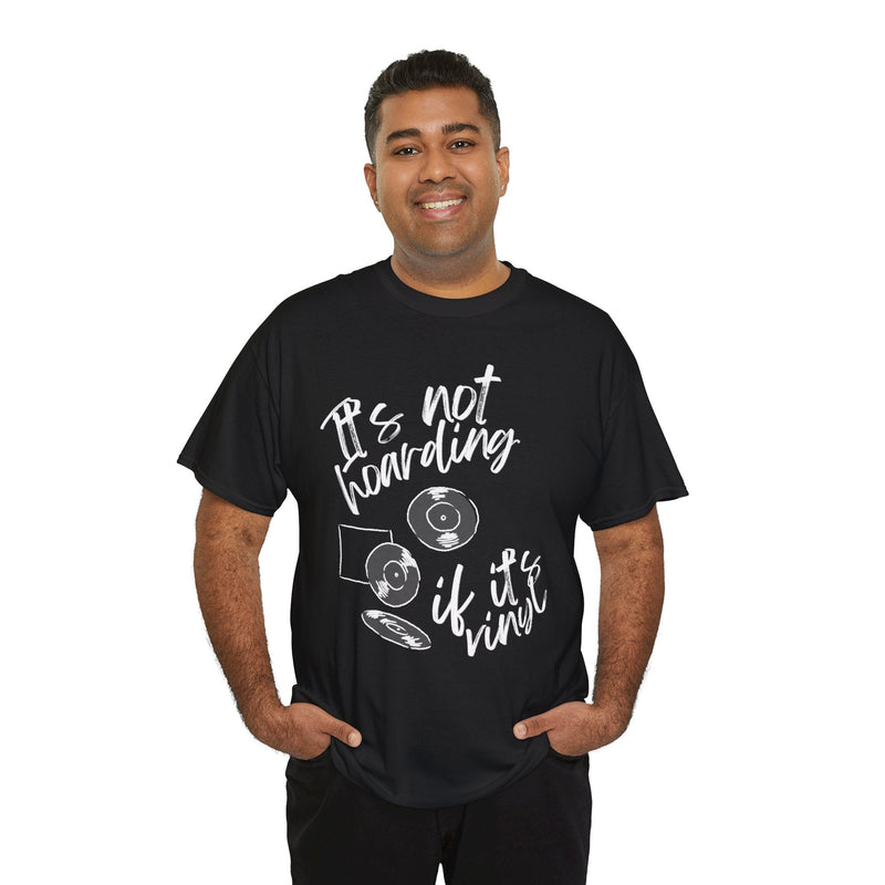 'It's Not Hoarding If It's Vinyl' Men's T-Shirt, product detail