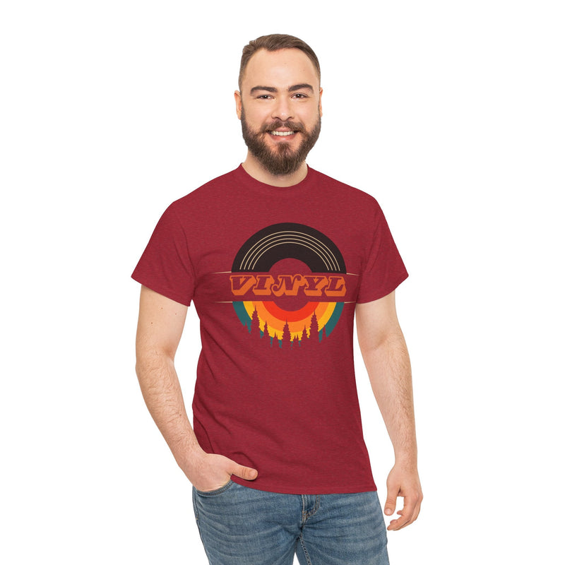 Vinyl Record Logo Men's T-Shirt, packaging shot