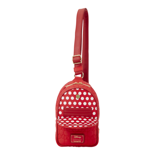 Loungefly - Disney Minnie Convertible Sling Bag