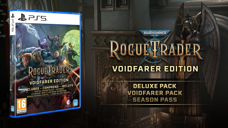 Warhammer 40,000: Rogue Trader Voidfarer Edition - PlayStation 5