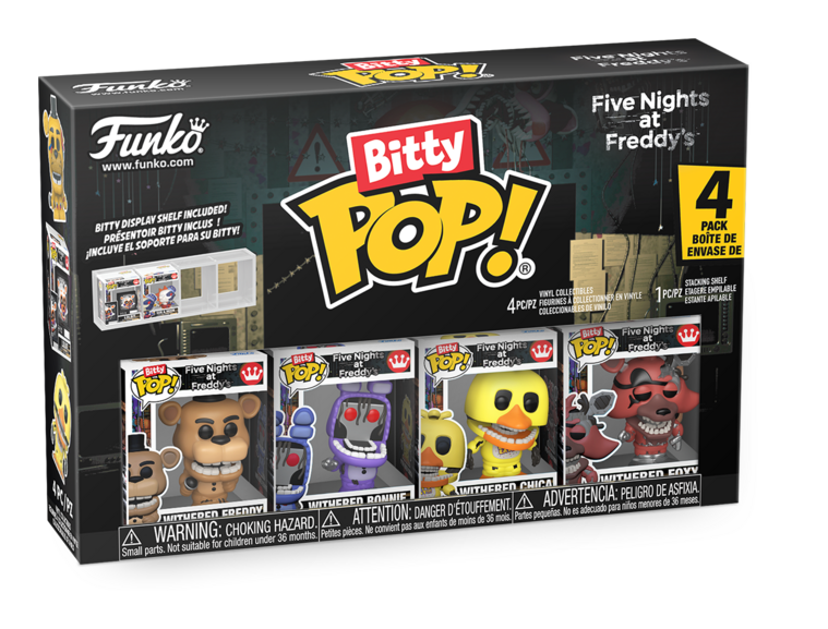 bitty-pop-fnaf-withered-freddy-4-pack