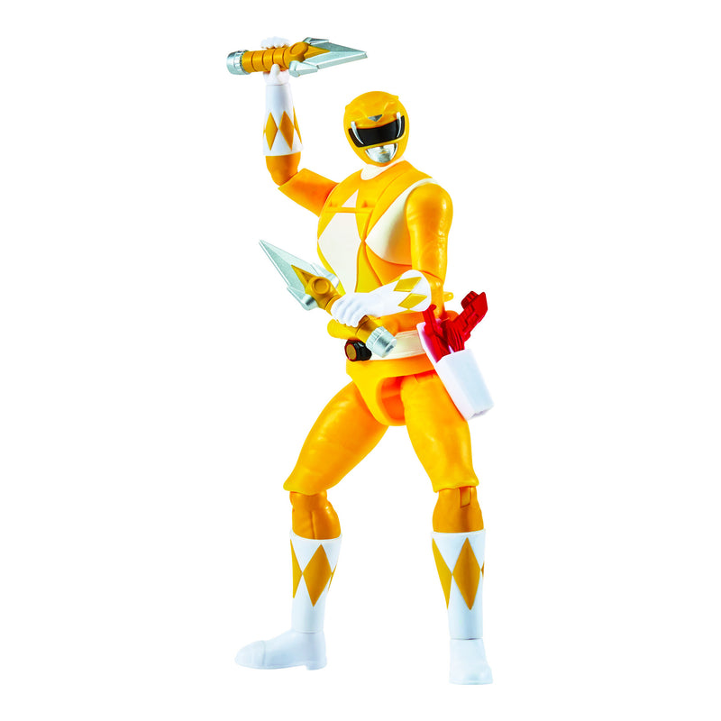 Mighty Morphin Power Rangers Auto Morphin Figure - Yellow Ranger