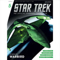 Romulan Warbird Model Diecast Ship STDC05 (Eaglemoss / Star Trek), side angle