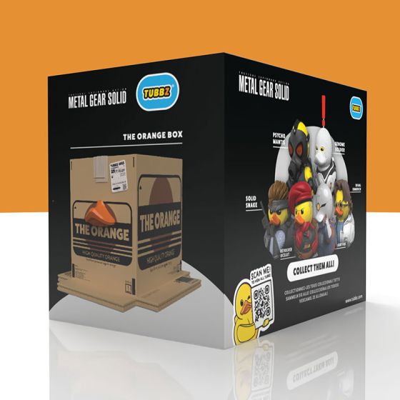 MGS The Orange Box Boxed Tubbz