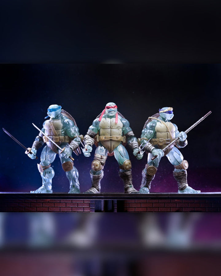 TMNT Comic The Last Ronin: Ghost Brothers 3 Piece Teenage Mutant Ninja Turtles 7" Scale Action Figures