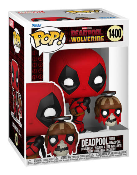 Pop! & Buddy Deadpool with Headpool