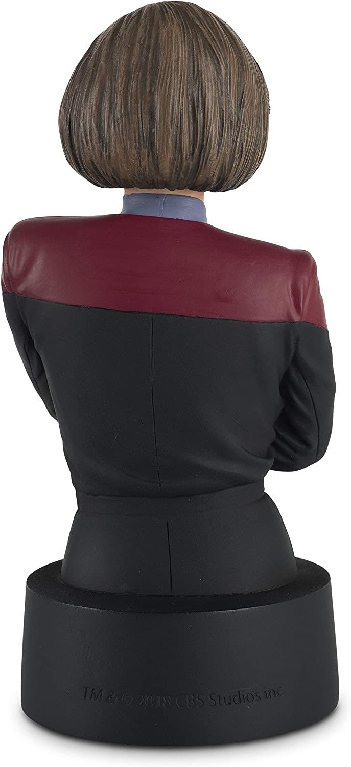 Captain Janeway Model Die Cast Bust Figure (Eaglemoss Star Trek The Official Busts Collection), side angle