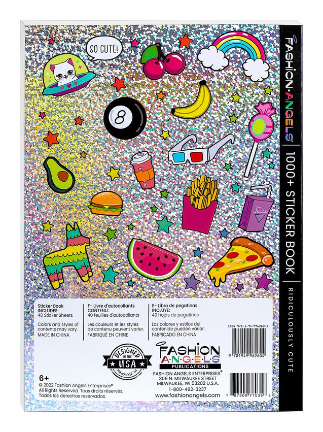 Fashion Angels 1000+ Ridiculously Cute Stickers - Image