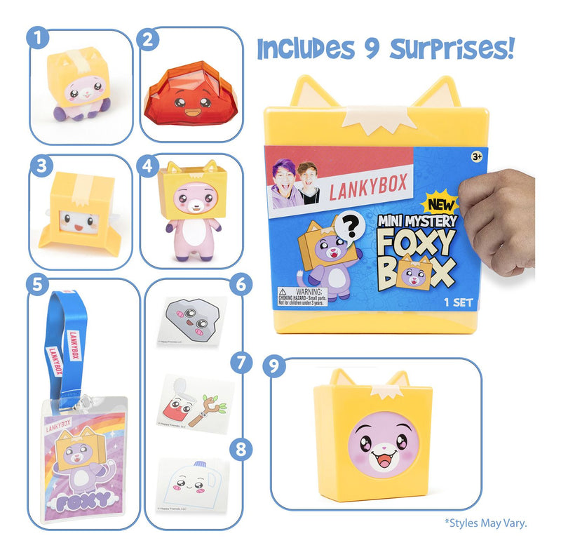 Lankybox Mini Foxy Mystery Box - Image