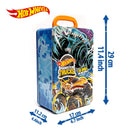 Hot Wheels Monster Trucks Tin Storage Case Assorted - Image