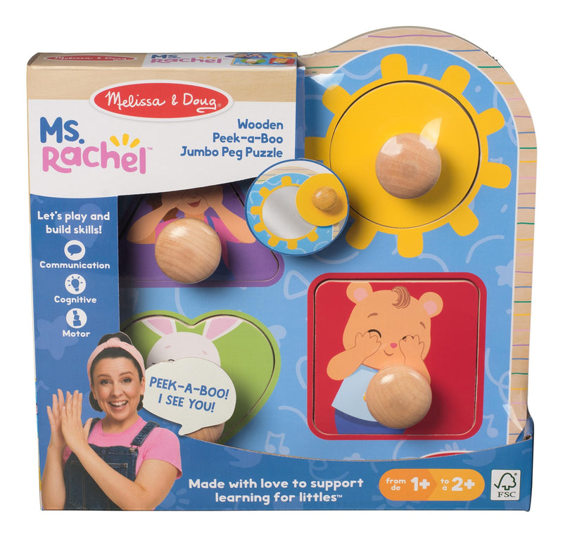 Ms. Rachel Jumbo Peg Puzzle