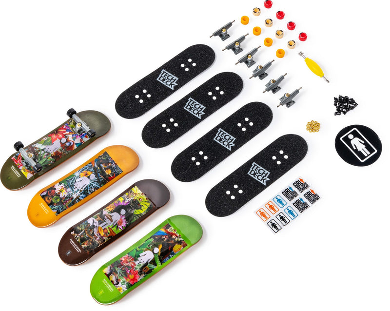 Tech Deck 96mm Fingerboard 4-Pack Assorted - Image