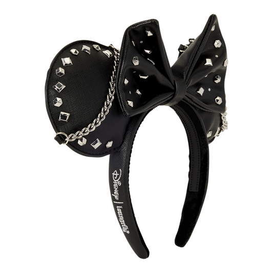 Loungefly - Minnie Mouse Studs & Chains Headband