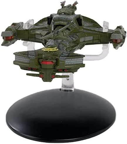Klingon I.K.S. Bortasqu' Flagship Model Diecast Ship STO (Eaglemoss / Star Trek), rear view