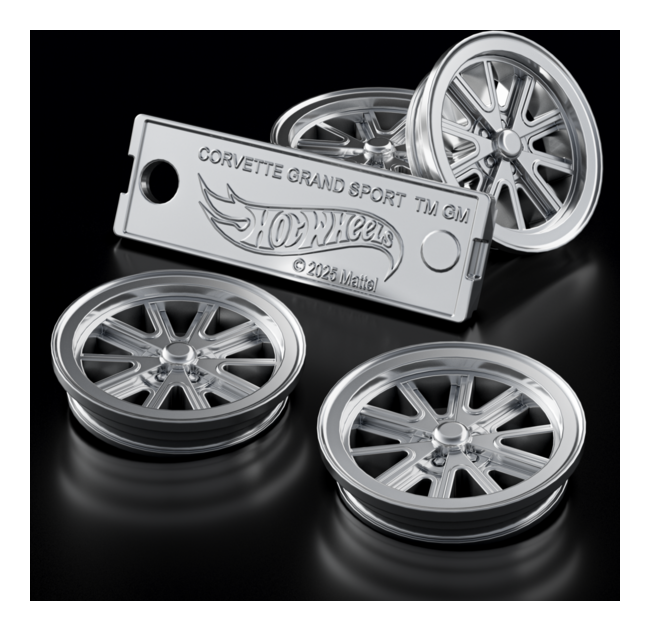 Hot Wheels Elite Corvette Grand Sport - Image