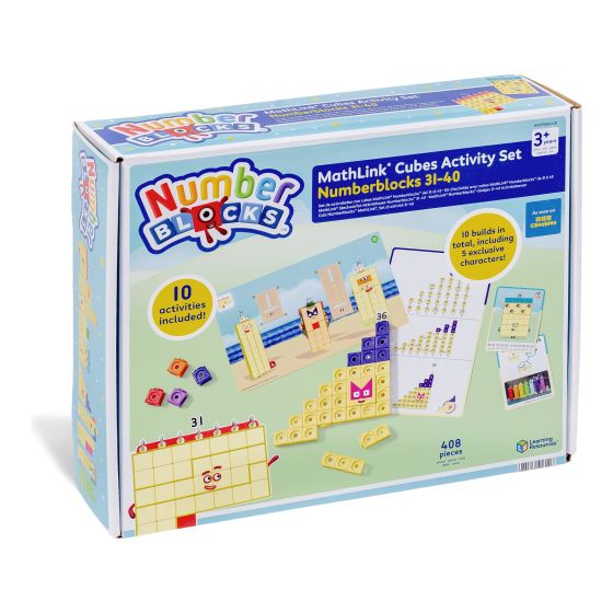 ** MathLink Cubes ActivitySet Numblocks 31–40 SEP